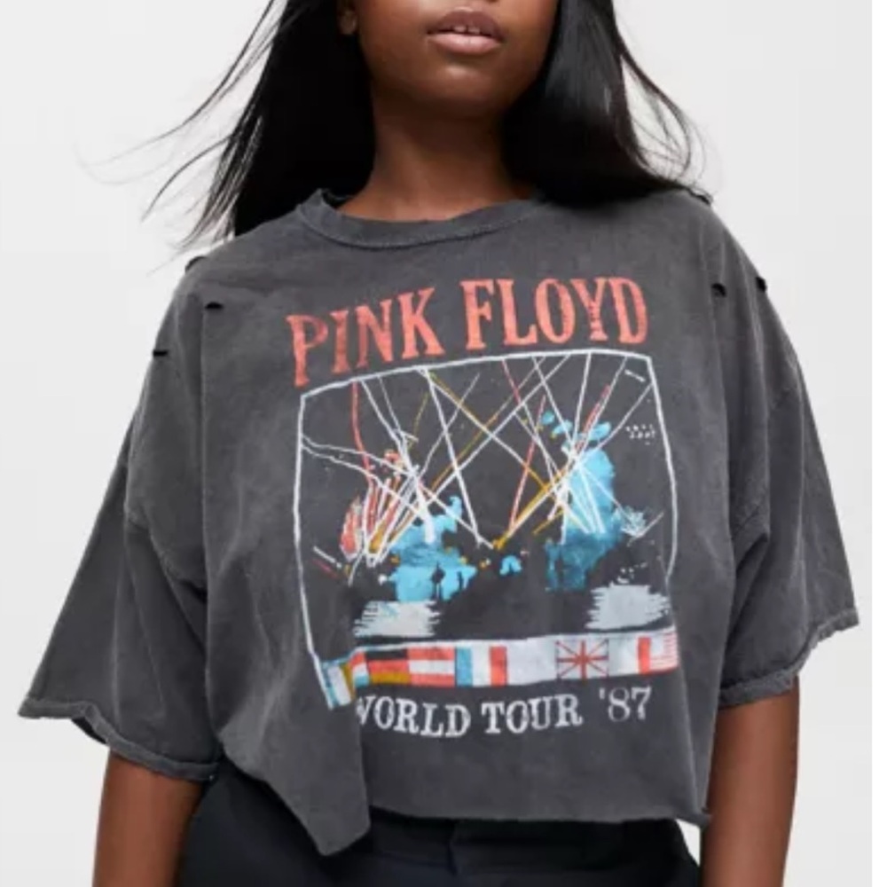 PINK FLOYD CROP TOP
